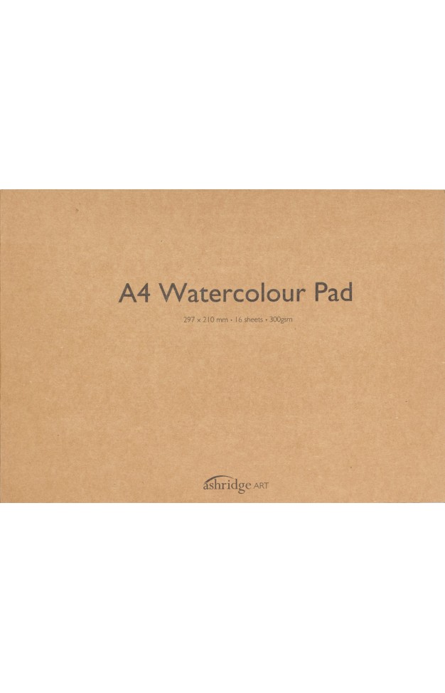 Ashridge A4 Watercolour Paper Pad 16 sheets